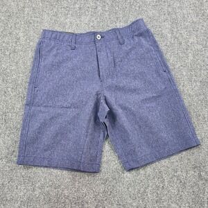 Under Armour UA Golf Vented Shorts Mens Size 32‎ Blue Performance Athletic
